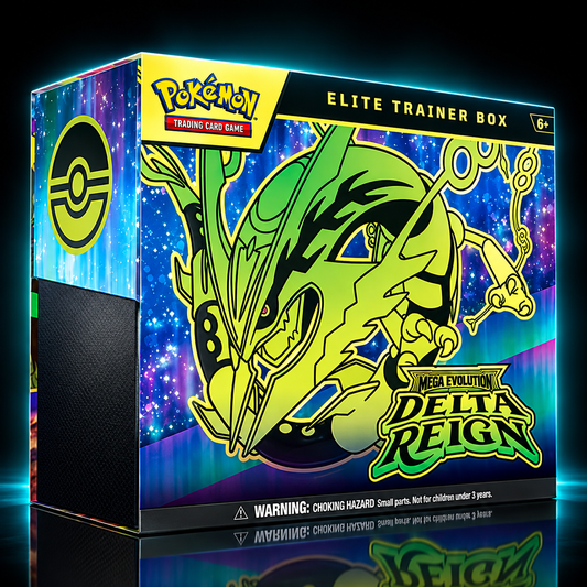 Pokemon Mega Evolution Delta Reign Elite Trainer Box Factory Sealed 11/6